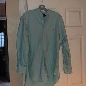 Ralph Lauren Sea Foam collared button down